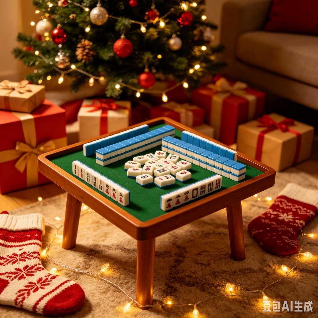 vintage style mahjong set