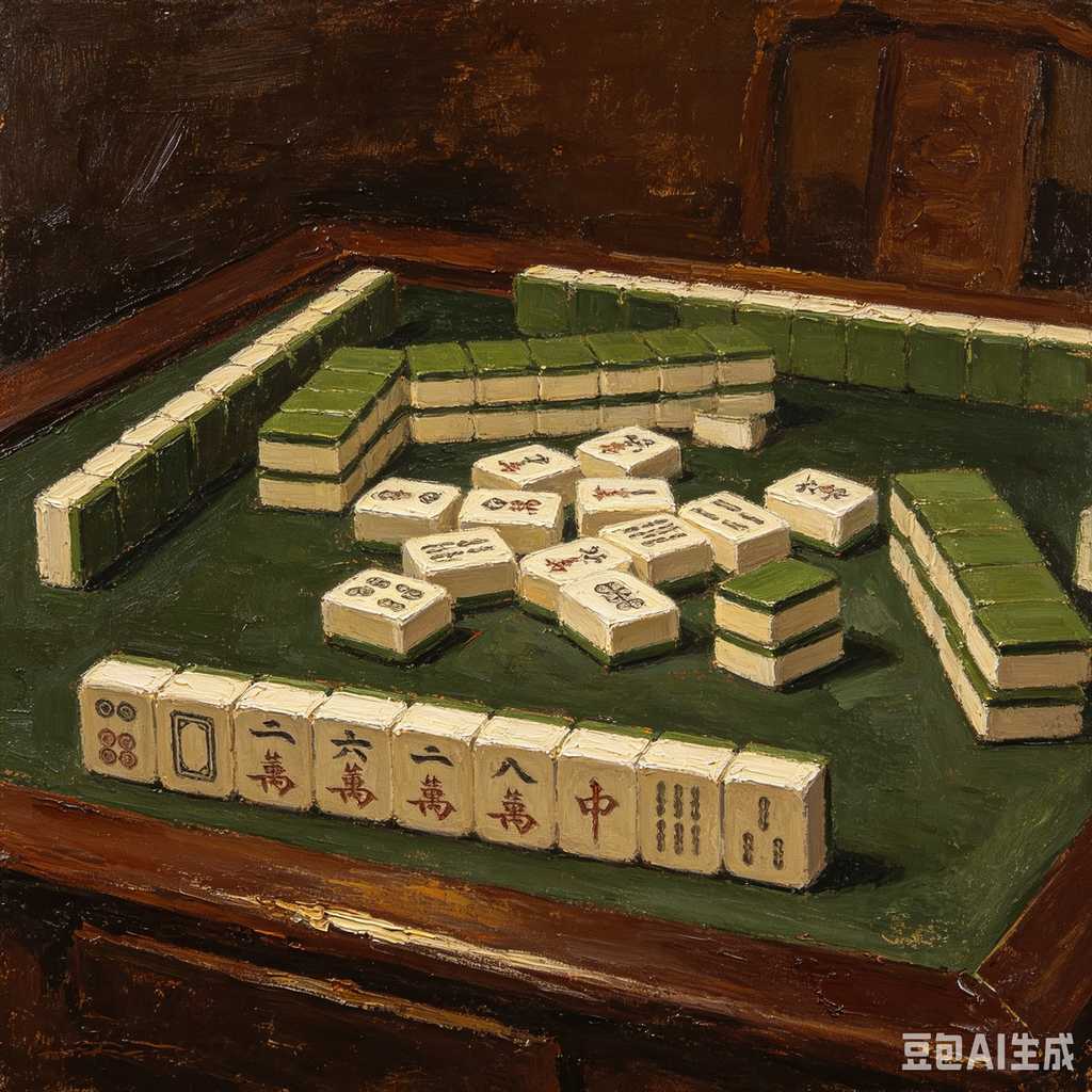 chinese style mahjong set