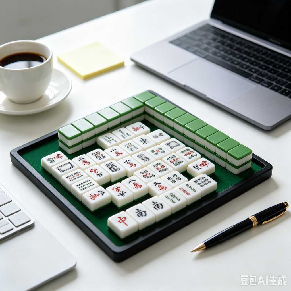 custom pattern art mahjong set