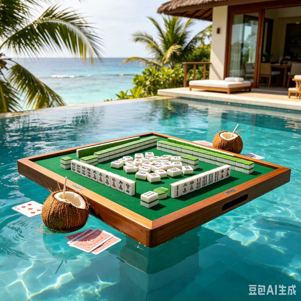 trendy color mahjong set